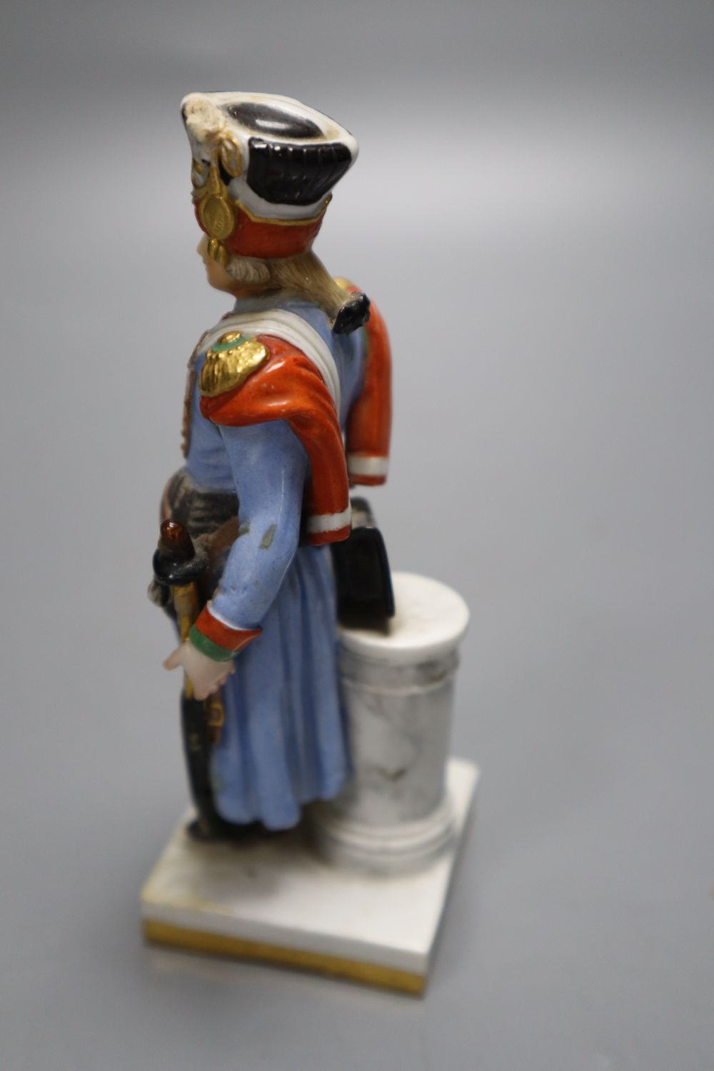 A Meissen figure of a Royal prince, height 12cm